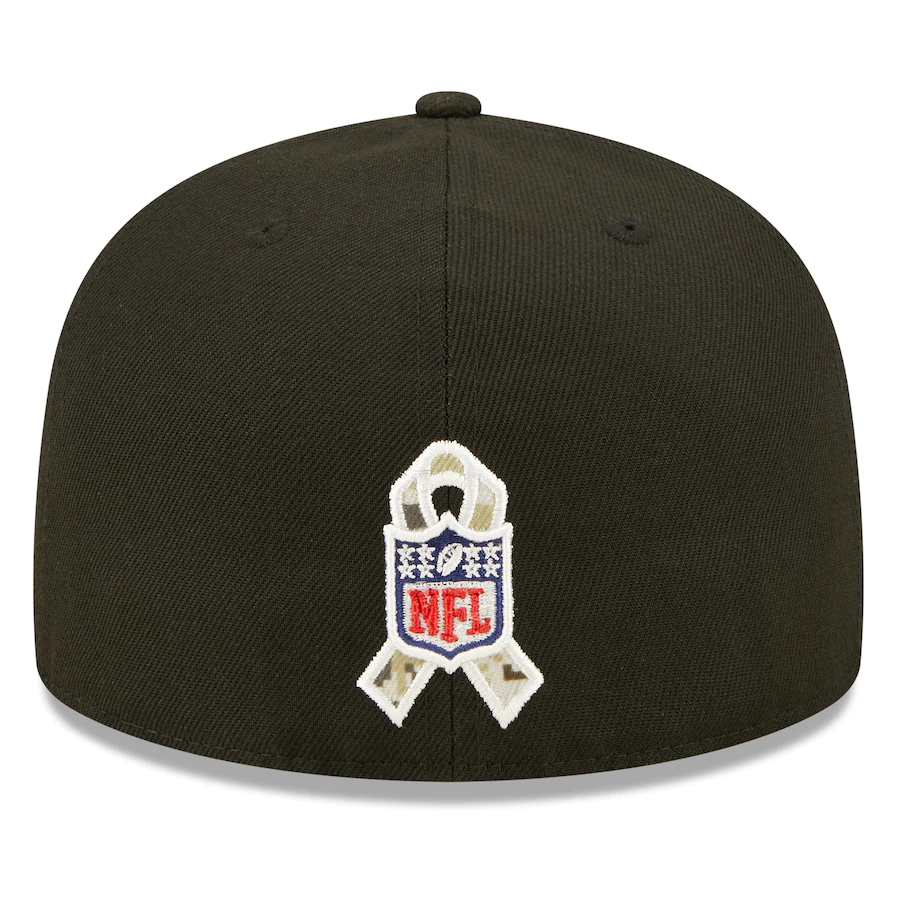 LAS VEGAS RAIDERS 2022 SALUTE TO SERVICE 59FIFTY FITTED HAT