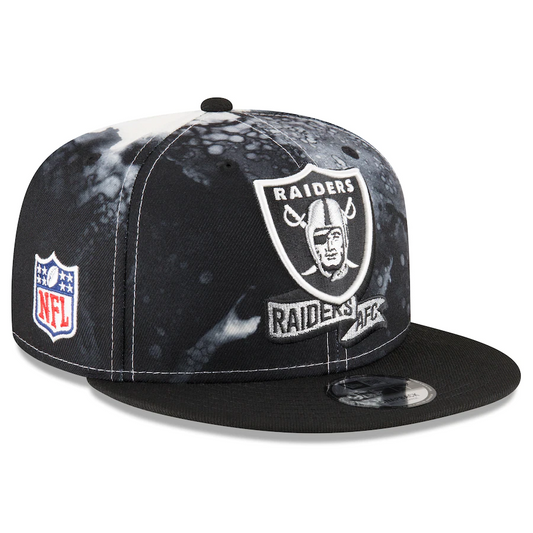 LAS VEGAS RAIDERS 2022 SIDELINE 9FIFTY SNAPBACK - INK