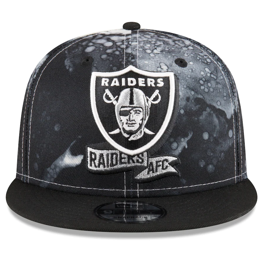 LAS VEGAS RAIDERS 2022 SIDELINE 9FIFTY SNAPBACK - INK
