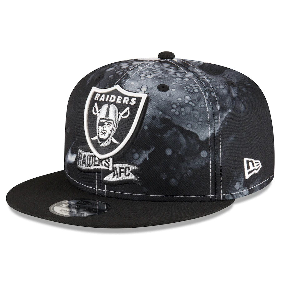 LAS VEGAS RAIDERS 2022 SIDELINE 9FIFTY SNAPBACK - INK
