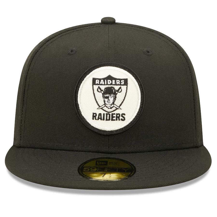 LAS VEGAS RAIDERS 2022 SIDELINE HISTORICAL 59FIFTY FITTED
