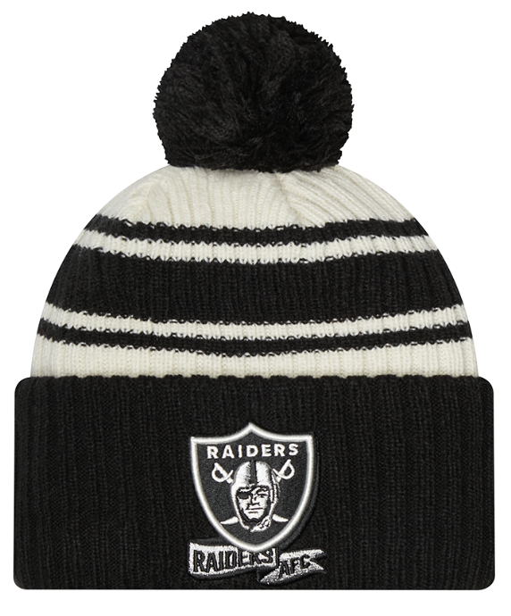 LAS VEGAS RAIDERS 2022 SIDELINE POM KNIT