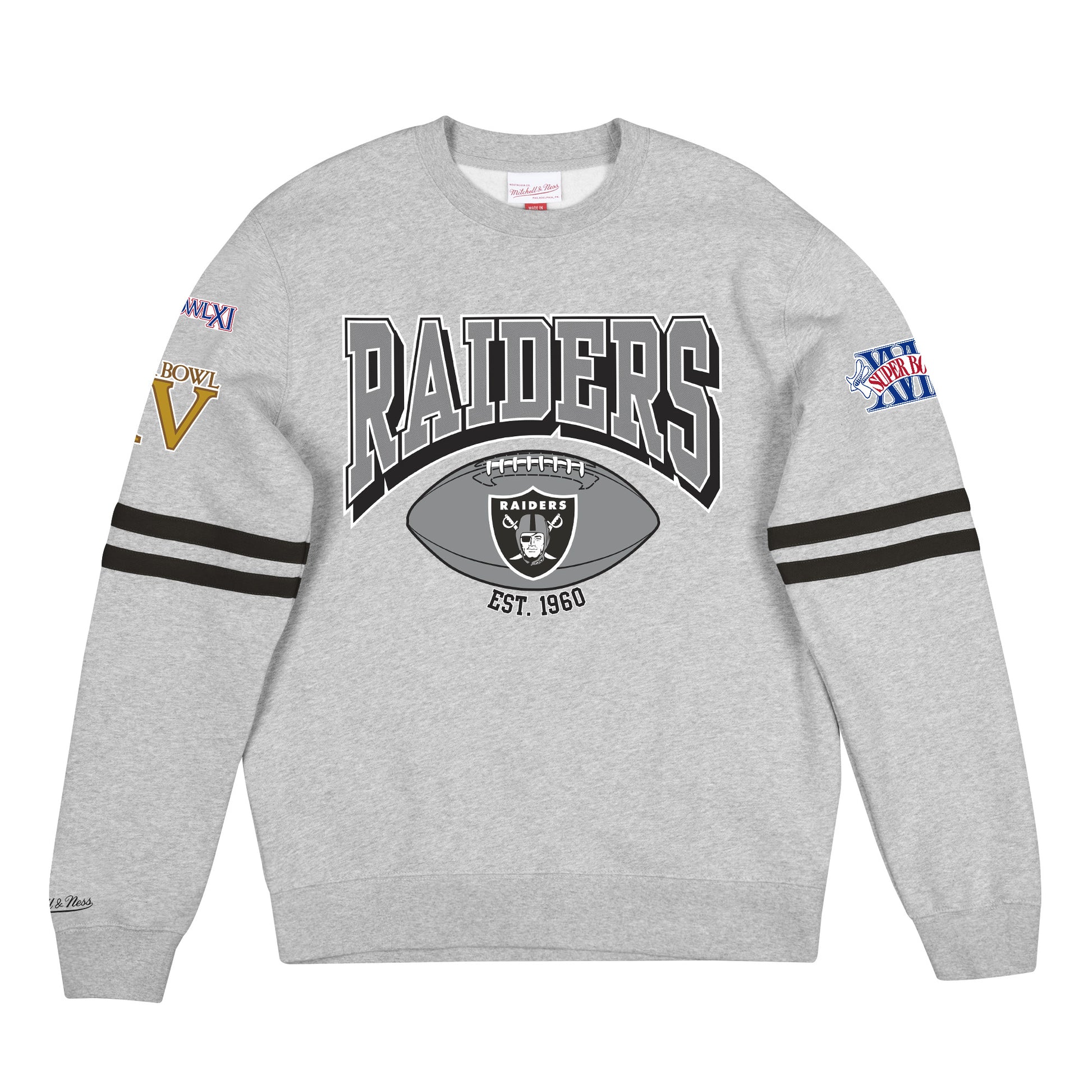 las vegas raiders crewneck sweatshirt