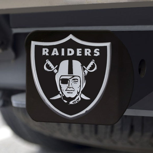 LAS VEGAS RAIDERS BLACK  OUT LOGO HITCH