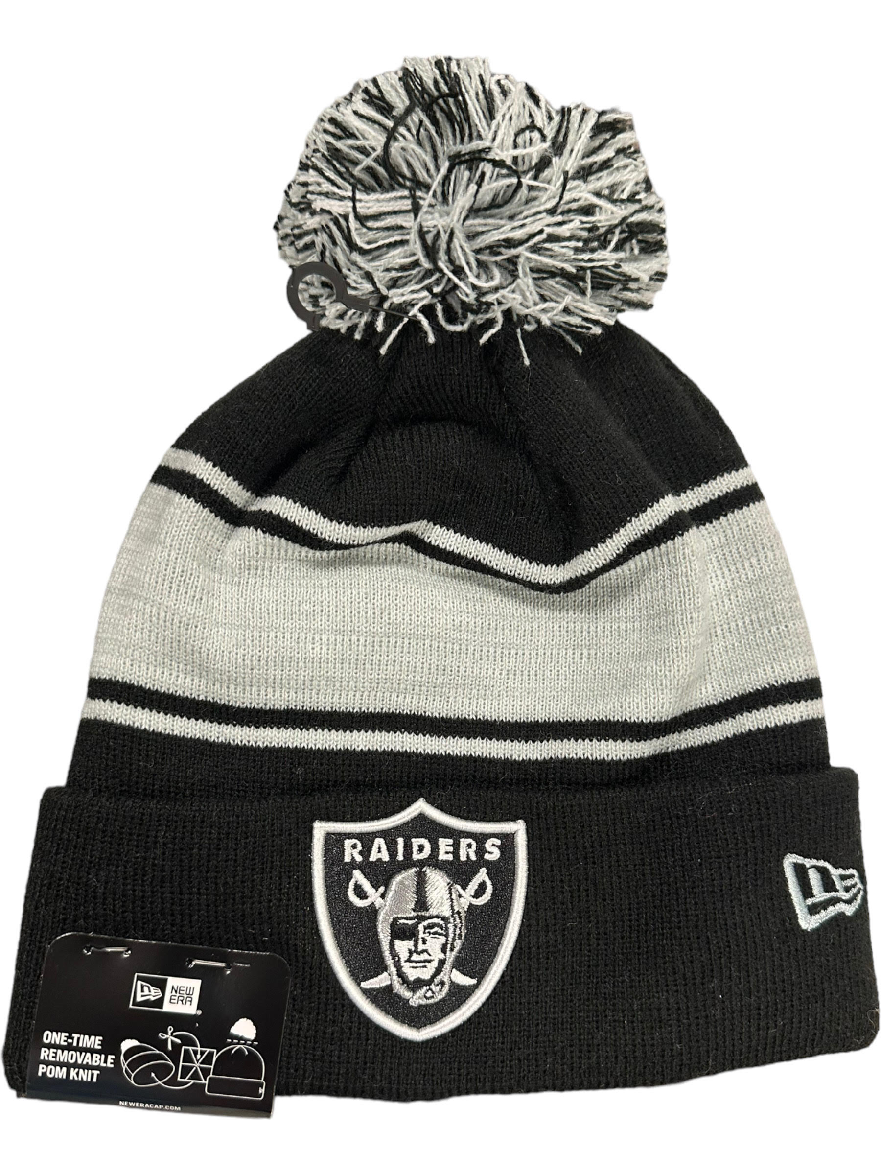 LAS VEGAS RAIDERS CHILLED KNIT BEANIE – JR'S SPORTS LAS VEGAS RAIDERS CHILLED KNIT BEANIE – JR'S SPORTS