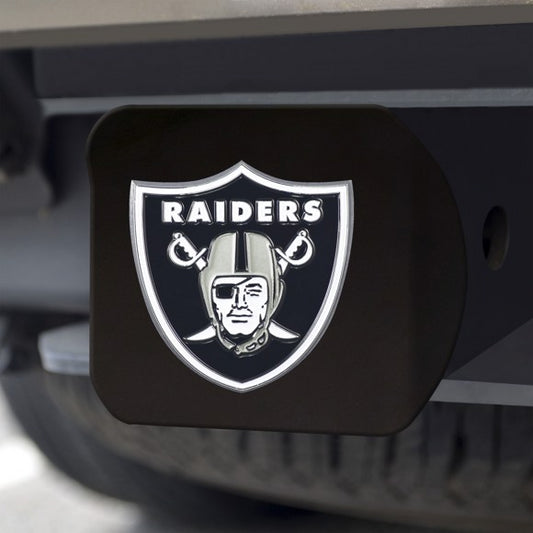 ENGANCHE DE LOGOTIPO LAS VEGAS RAIDERS NEGRO