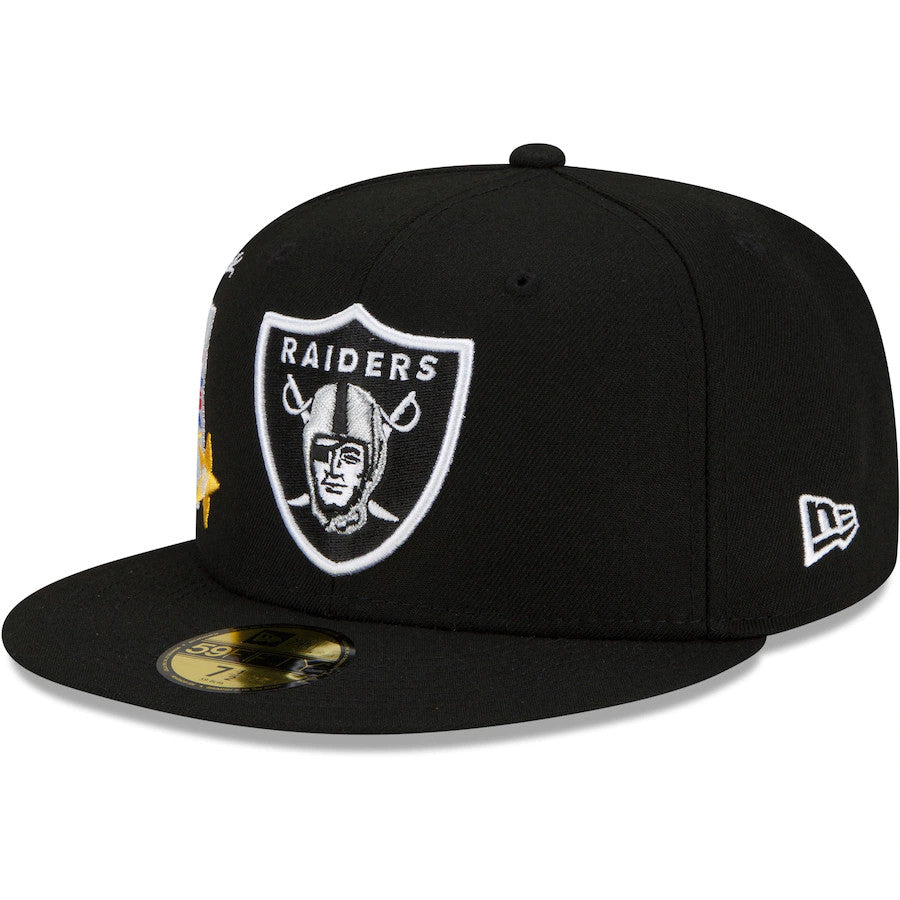 LAS VEGAS RAIDERS CITY CLUSTER 59FIFTY EQUIPADO