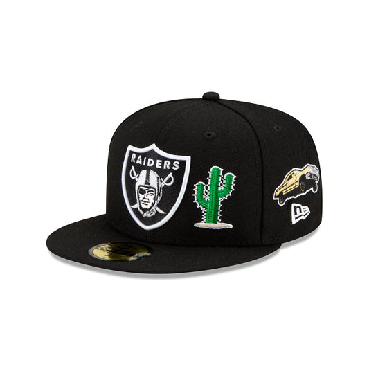 LAS VEGAS RAIDERS CITY TRANSIT 59FIFTY FITTED