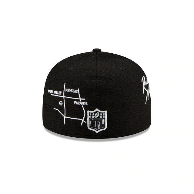 LAS VEGAS RAIDERS CITY TRANSIT 59FIFTY FITTED