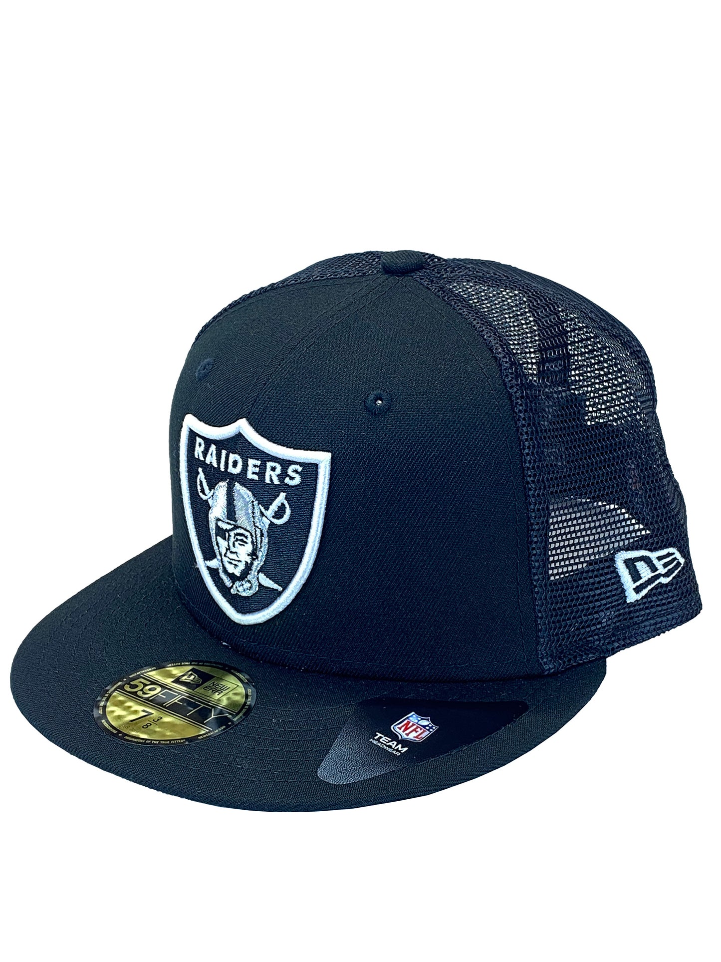 LAS VEGAS RAIDERS CLASSIC TRUCKER 59FIFTY FITTED