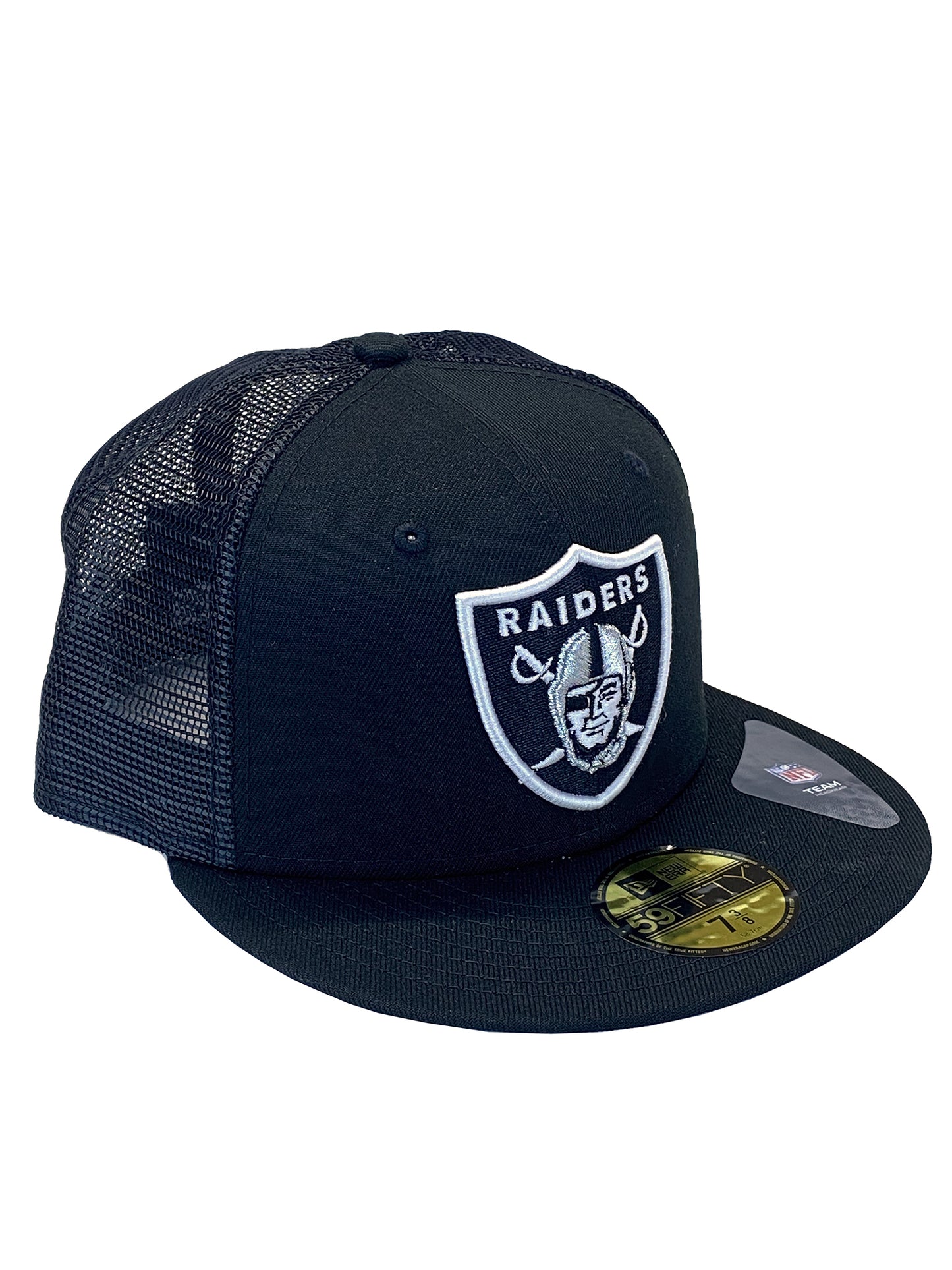 LAS VEGAS RAIDERS CLASSIC TRUCKER 59FIFTY FITTED