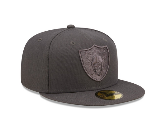 LAS VEGAS RAIDERS COLOR PACK 59FIFTY FITTED HAT - GRAPHITE