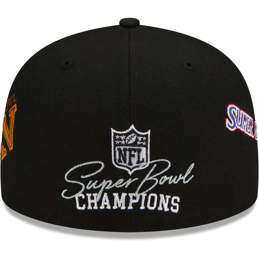 LAS VEGAS RAIDERS COUNT THE RINGS 59FIFTY FITTED
