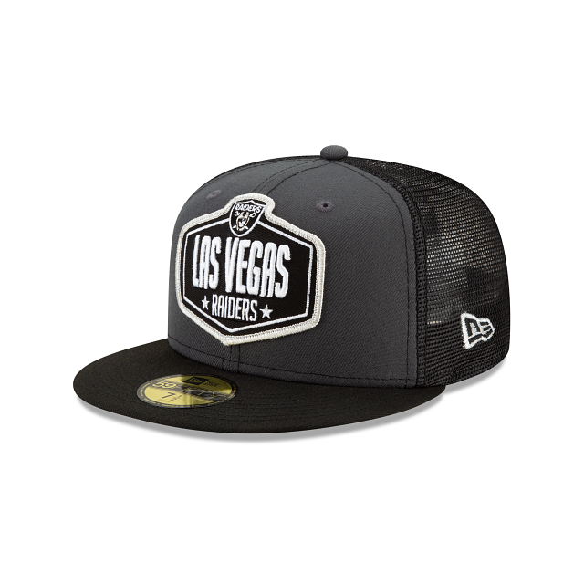 LAS VEGAS RAIDERS DRAFT 2021 DRAFT 59FIFTY FITTED