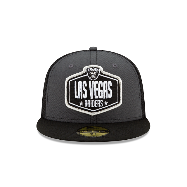 LAS VEGAS RAIDERS DRAFT 2021 DRAFT 59FIFTY FITTED