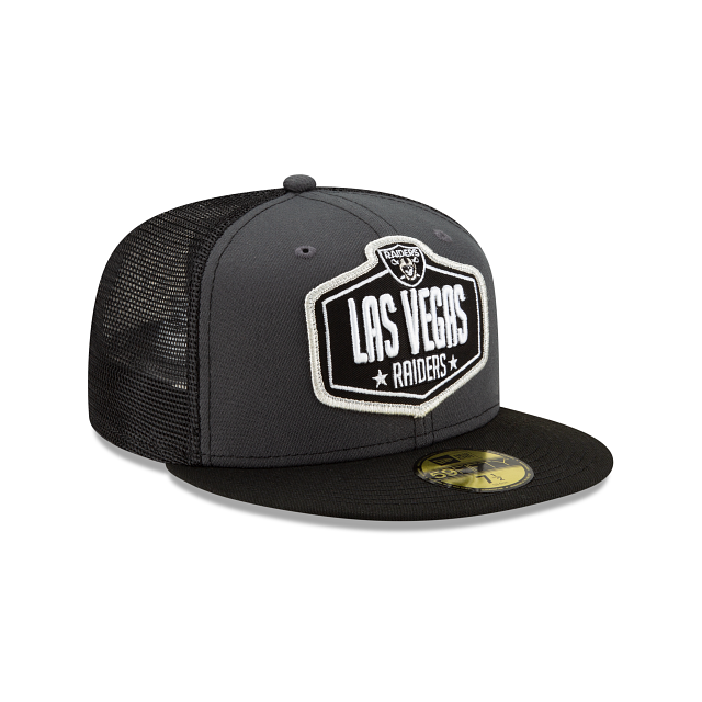 LAS VEGAS RAIDERS DRAFT 2021 DRAFT 59FIFTY FITTED