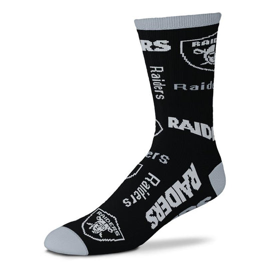 LAS VEGAS RAIDERS END TO END SOCKS