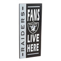 LAS VEGAS RAIDERS FAN SIGN