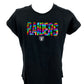 LAS VEGAS RAIDERS GIRLS SEQUINS T-SHIRT