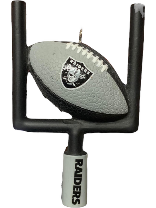 LAS VEGAS RAIDERS GOAL POST CHRISTMAS ORNAMENT