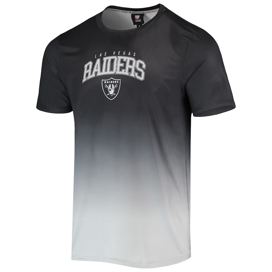 CAMISETA DE HOMBRE LAS VEGAS RAIDERS GRADIENTE RASH