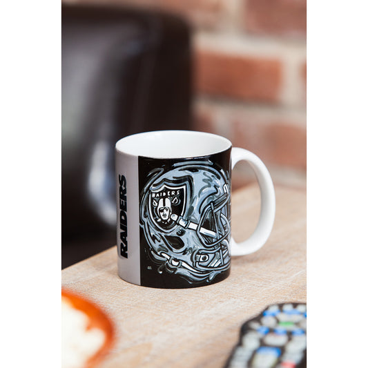 TAZA CON ESTAMPADO JUSTIN DE LOS RAIDERS DE LAS VEGAS