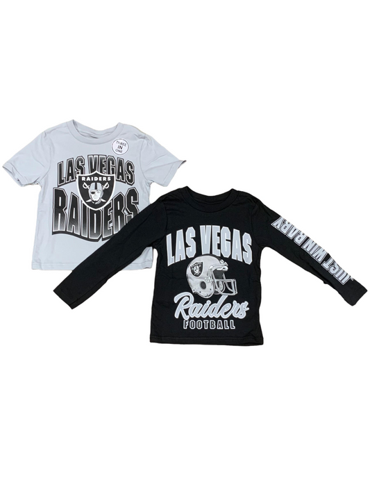 CAMISETA 3 EN 1 DÍA DE JUEGO PARA NIÑOS LAS VEGAS RAIDERS