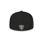 LAS VEGAS RAIDERS LEATHER PIN 59FIFTY FITTED