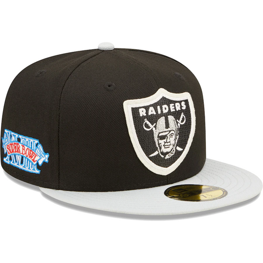 LAS VEGAS RAIDERS LETTERMAN 59FIFTY FITTED HAT