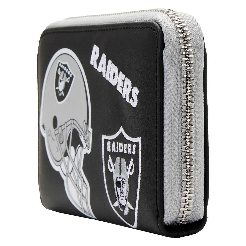 LAS VEGAS RAIDERS LOUNGEFLY LOGO WALLET