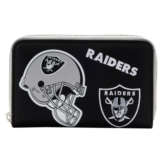 LAS VEGAS RAIDERS LOUNGEFLY LOGO WALLET