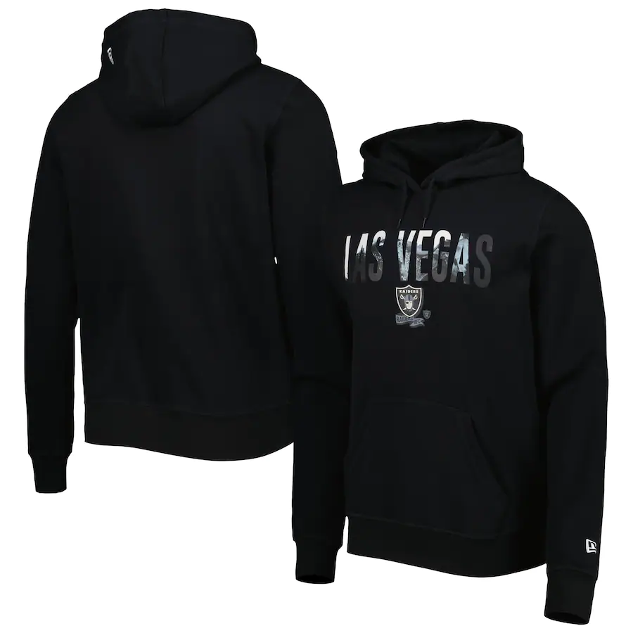 SUDADERA CON CAPUCHA SIDELINE 2022 LAS VEGAS RAIDERS PARA HOMBRE