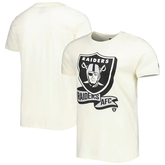 CAMISETA SIDELINE DE LAS VEGAS RAIDERS PARA HOMBRE 2022 - CREMA