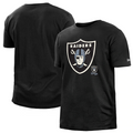 LAS VEGAS RAIDERS MEN'S 2022 SIDELINE T-SHIRT - INK