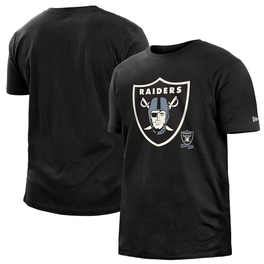 LAS VEGAS RAIDERS MEN'S 2022 SIDELINE T-SHIRT - INK