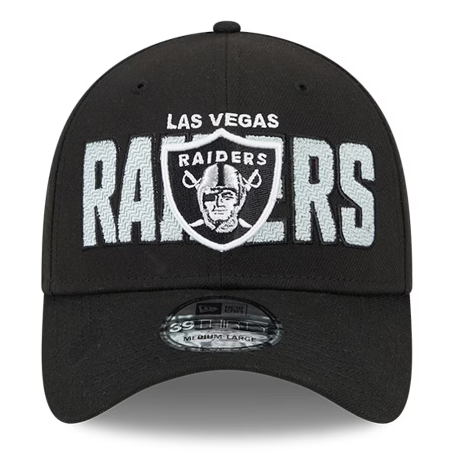 LAS VEGAS RAIDERS HOMBRE 2023 NFL DRAFT ALT GORRO 39THIRTY FLEX FIT