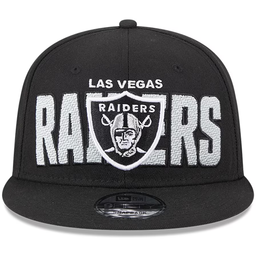 LAS VEGAS RAIDERS MEN'S 2023 NFL DRAFT ALT HAT 9FIFTY SNAPBACK