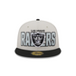 LAS VEGAS RAIDERS MEN'S 2023 NFL DRAFT HAT 59FIFTY FITTED