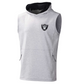 LAS VEGAS RAIDERS MEN'S ACTION SLEEVELESS HOODIE