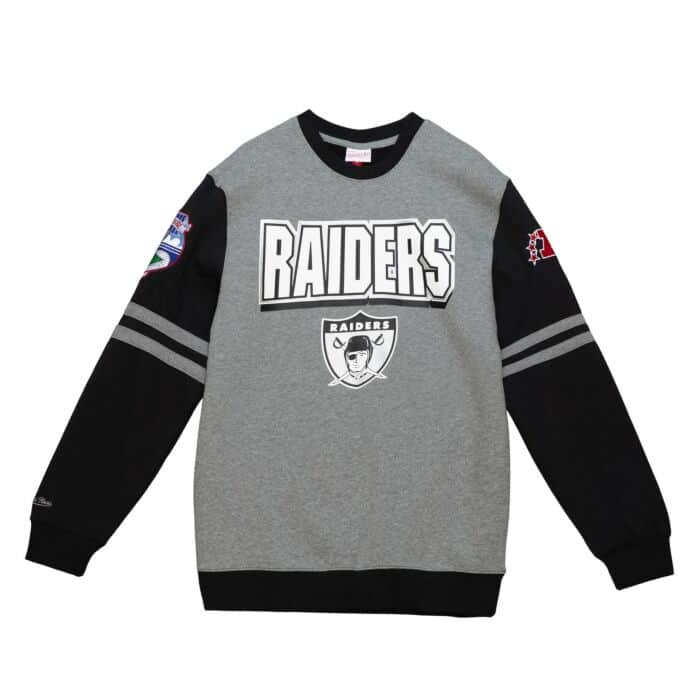 LAS VEGAS RAIDERS MEN'S ALL OVER CREWNECK SWEATER 2.0