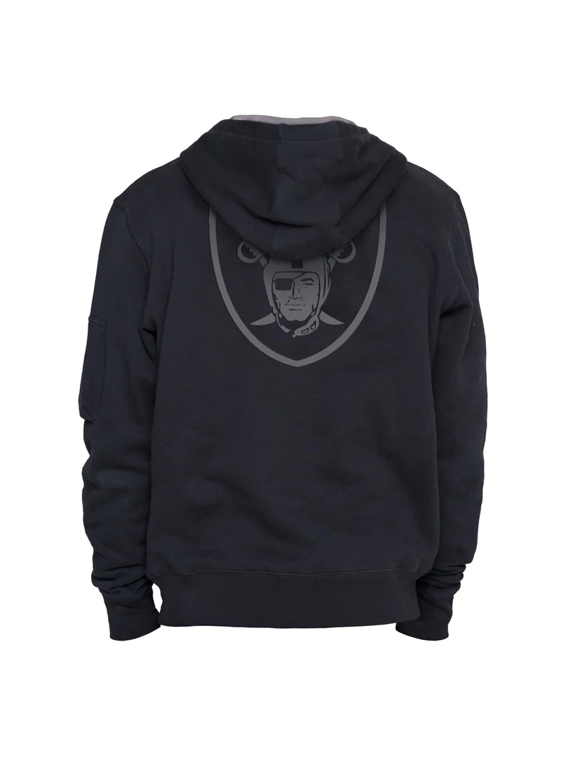 SUDADERA CON CAPUCHA Y SUDADERA ALPHA INDUSTRIES DE LAS VEGAS RAIDERS PARA HOMBRE