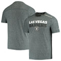 LAS VEGAS RAIDERS MEN'S DOUBLE STACKED T-SHIRT