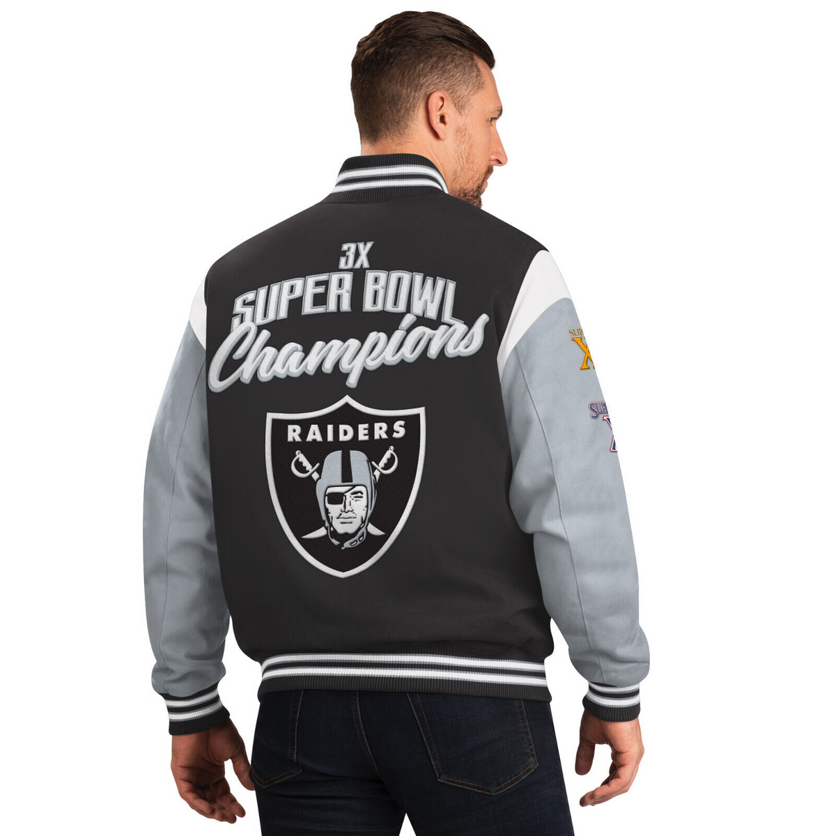 LAS VEGAS RAIDERS MEN'S FRANCHISE JACKET