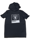 LAS VEGAS RAIDERS MEN'S LOCATION TAG HOODED T-SHIRT