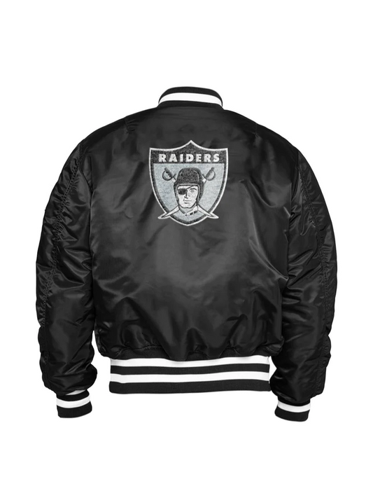 raiders reversible hoodie