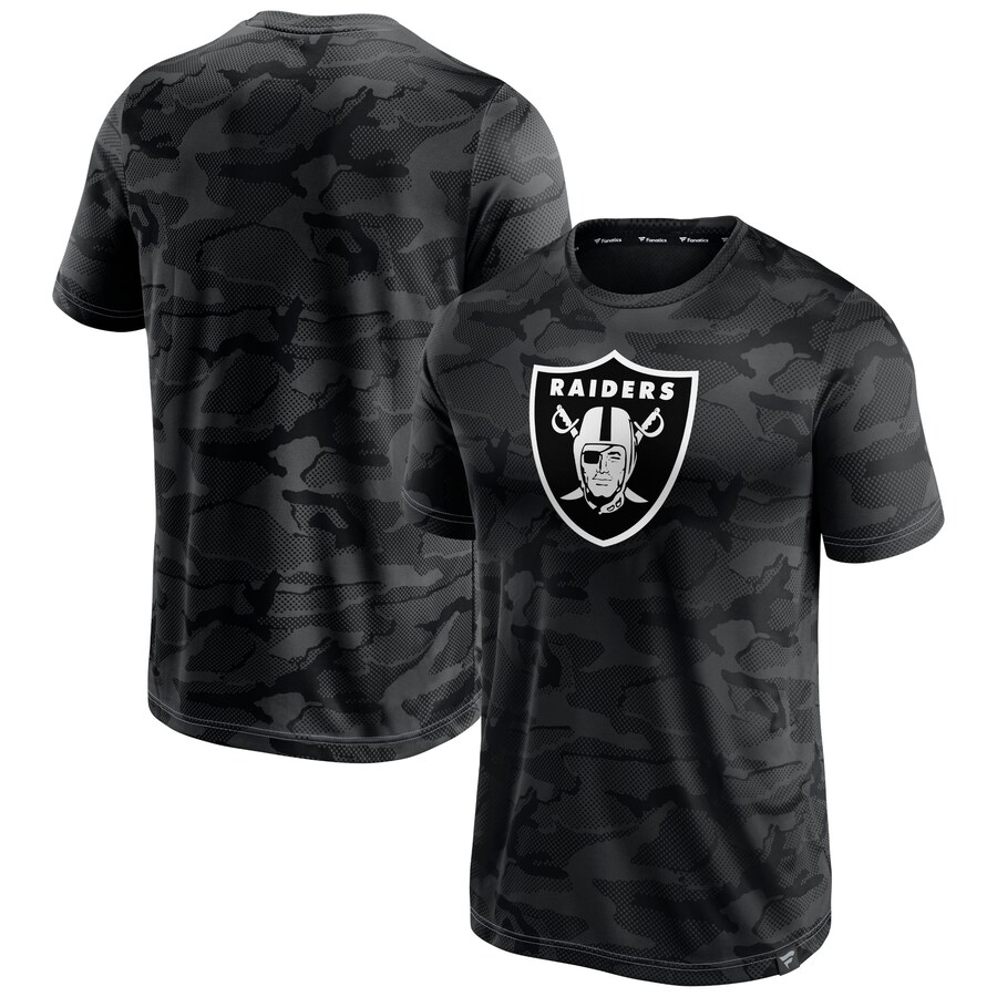 CAMISETA JACQUARD DE CAMUFLAJE PRIMARIO PARA HOMBRE LAS VEGAS RAIDERS