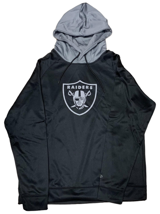 LAS VEGAS RAIDERS MEN'S SHADOW TECH PULLOVER HOODIE SWEATSHIRT