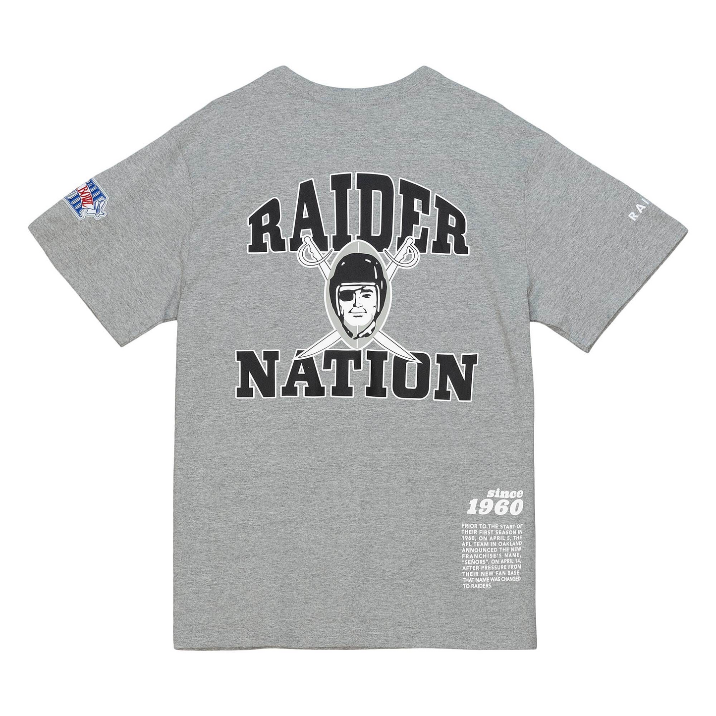 LAS VEGAS RAIDERS MEN'S TEAM ORIGINS T-SHIRT