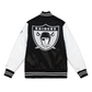LAS VEGAS RAIDERS MEN'S TEAM ORIGINS VARSITY SATIN JACKET