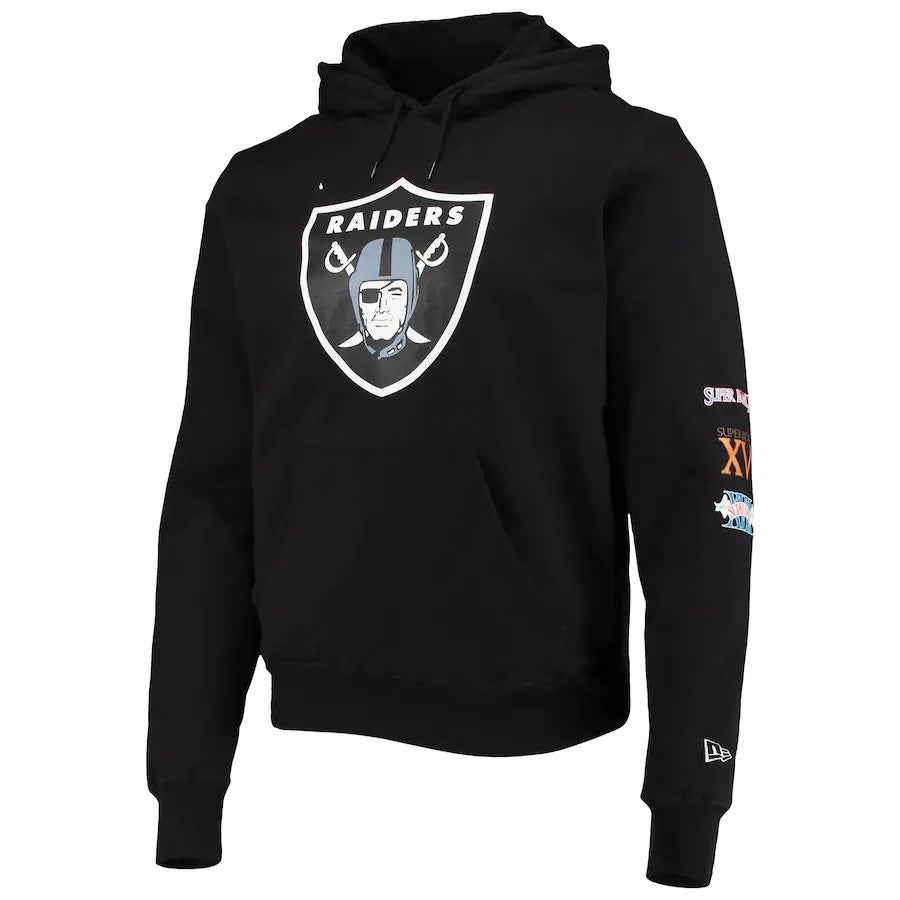 SUDADERA CON CAPUCHA LAS VEGAS RAIDERS CAMPEONES MUNDIALES PARA HOMBRE